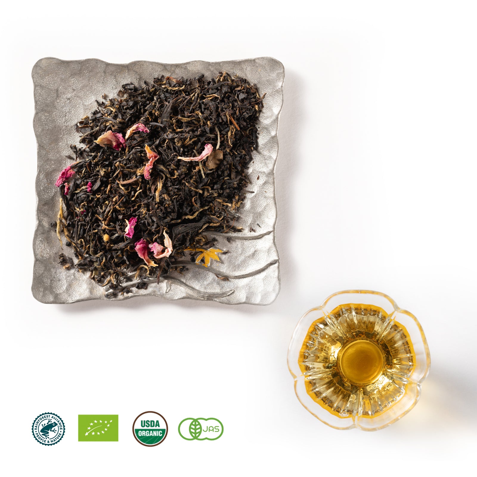 Organic Rose Black Tea