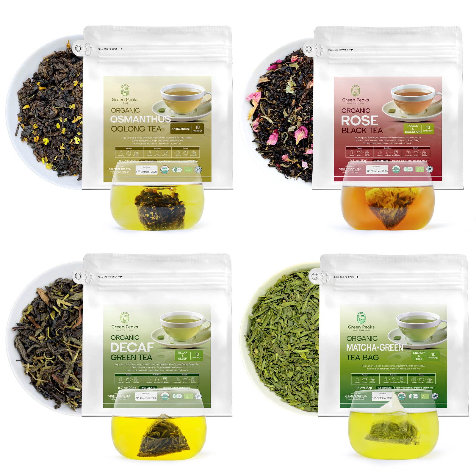 Daylong Teas Sampler