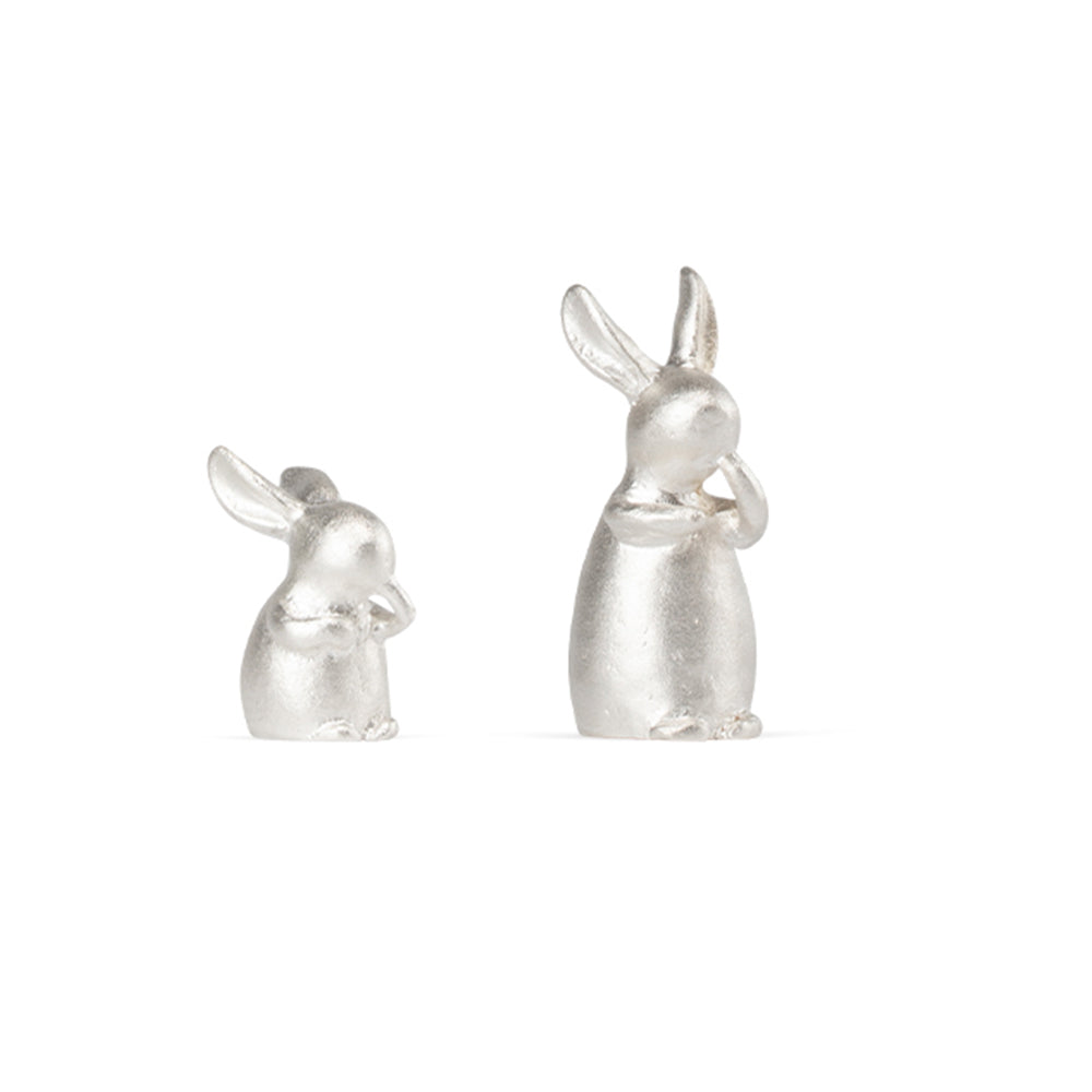 K999 Silver Rabbit Tea Pet Insence Holder