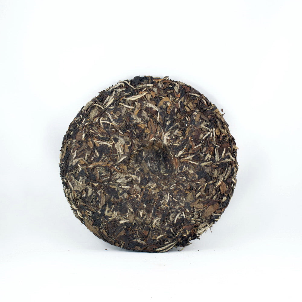 Fu Ding White Peony (Bai Mu Dan) Aged White Tea Cake,  Year 2014