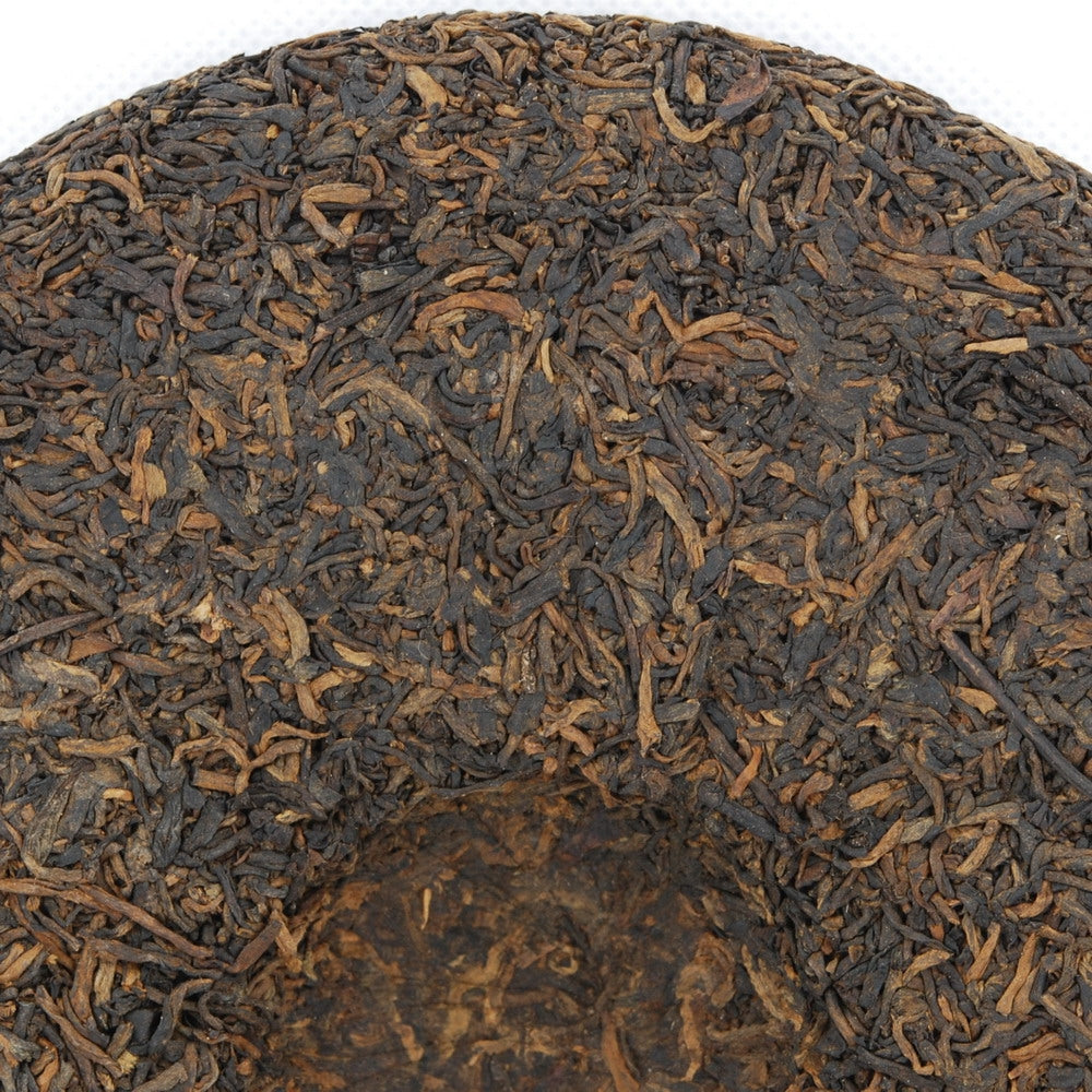 Bada Mountain Golden Tips Pu-Erh Tea Cake (Shou/Ripe)