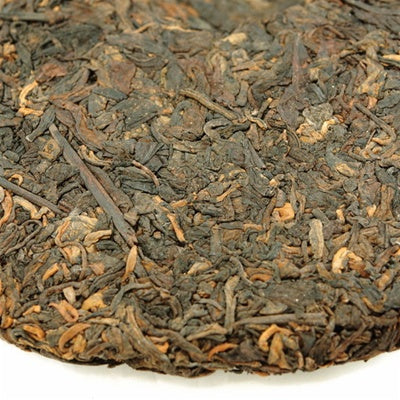 Pu-Erh Tea Cake, 7572, Menghai Tea Factory, 1980's (Ripe/Shou)