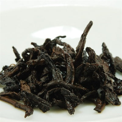 Pu-Erh Baizhi Tea Cake, Import/Export Corporation, 1990s (Ripe/Shou)