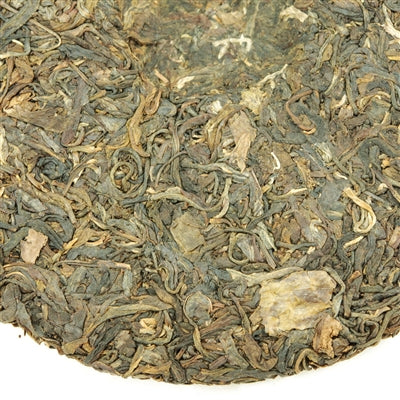 Pu-Erh Tea Cake, 8582 , Menghai Tea Factory, 1998 (Raw/Sheng)